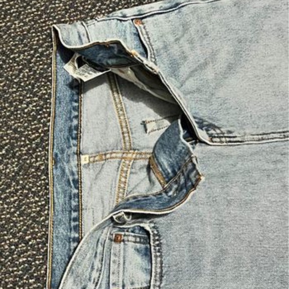 Levis Denim Side Split Midi Skirt - Picture 4 of 4